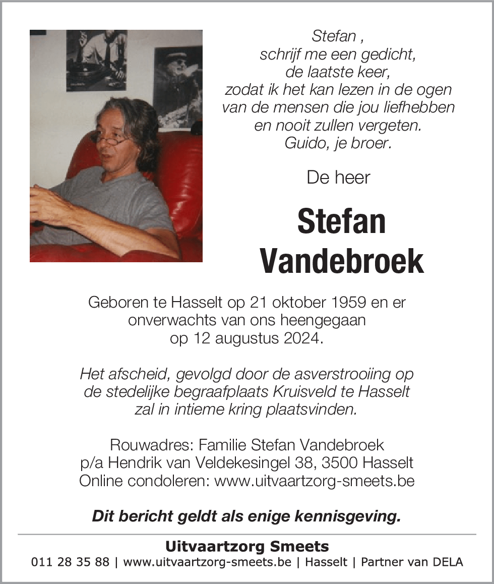 Stefan Vandebroek