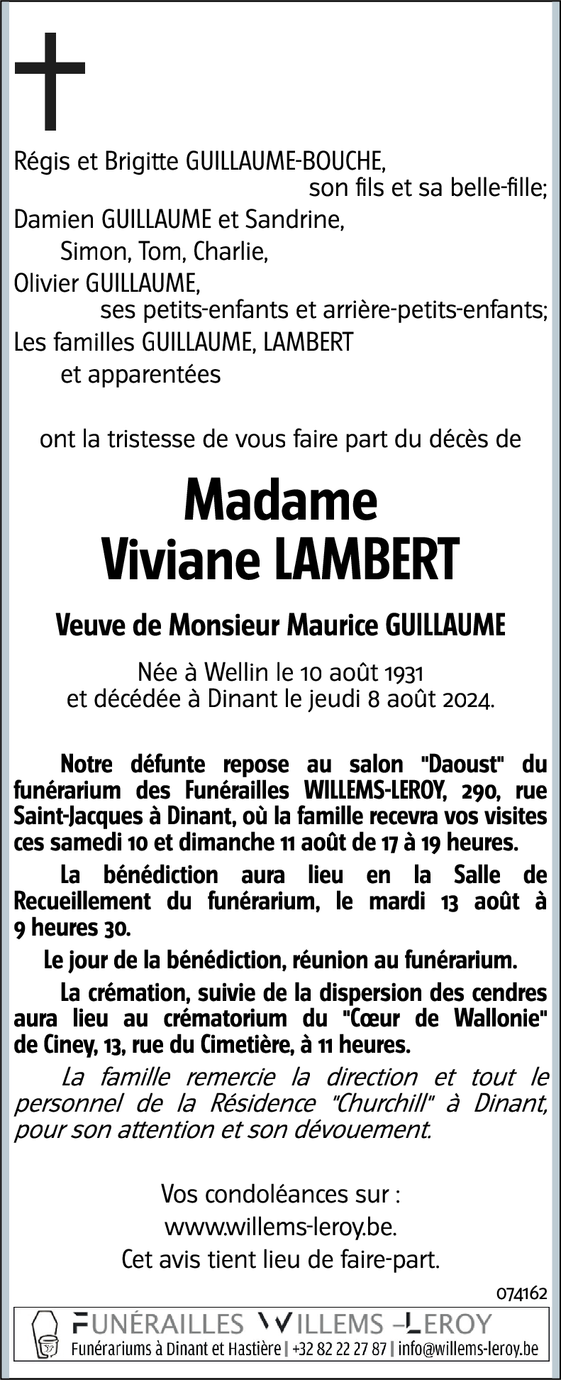 Viviane LAMBERT