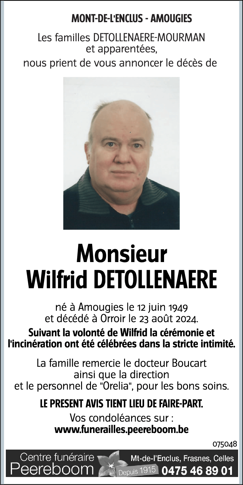 Wilfrid DETOLLENAERE