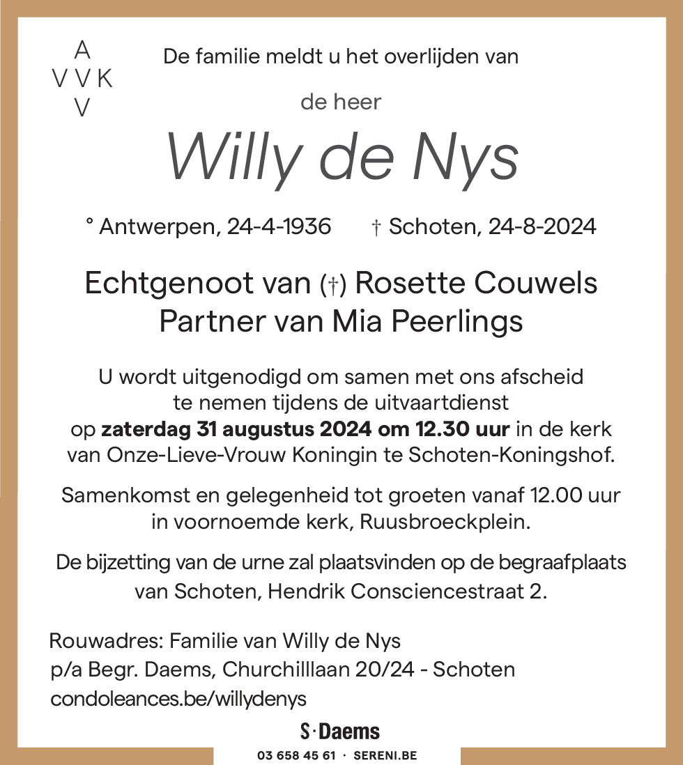 Willy de Nys