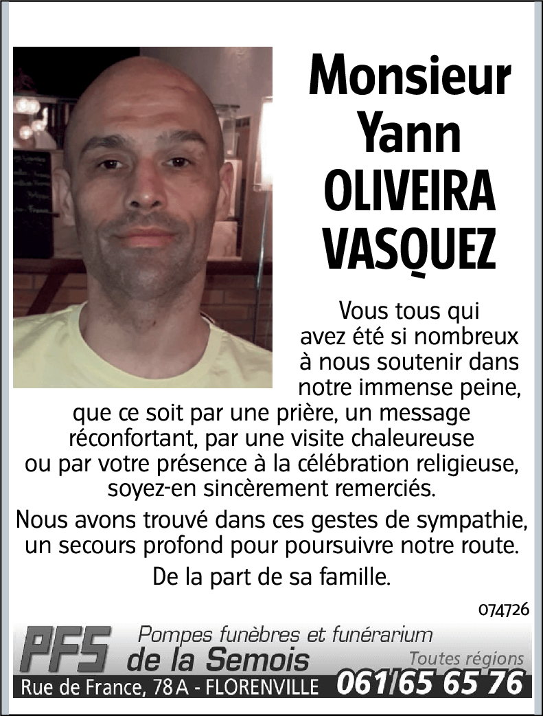 Yann OLIVEIRA VASQUEZ