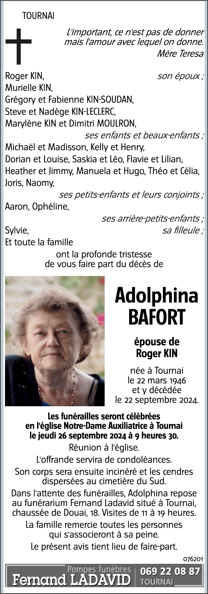 Adolphina BAFORT