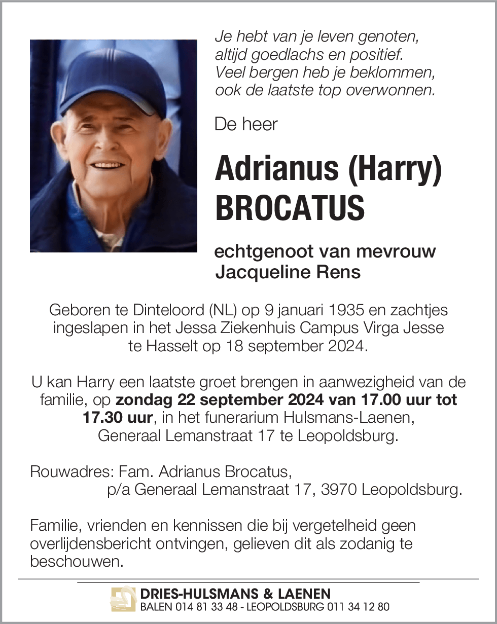 Adrianus Brocatus