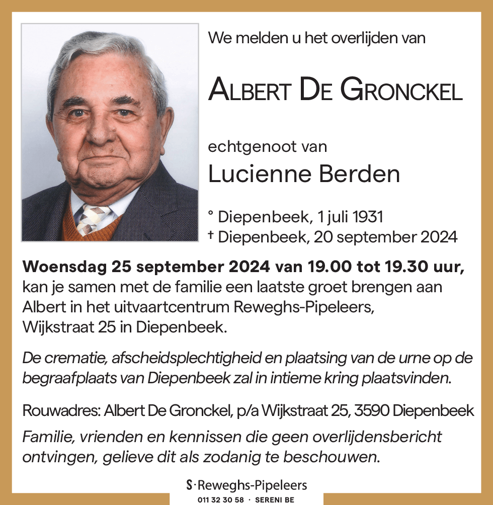 Albert De Gronckel