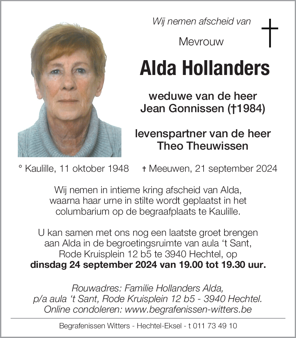 Alda Hollanders