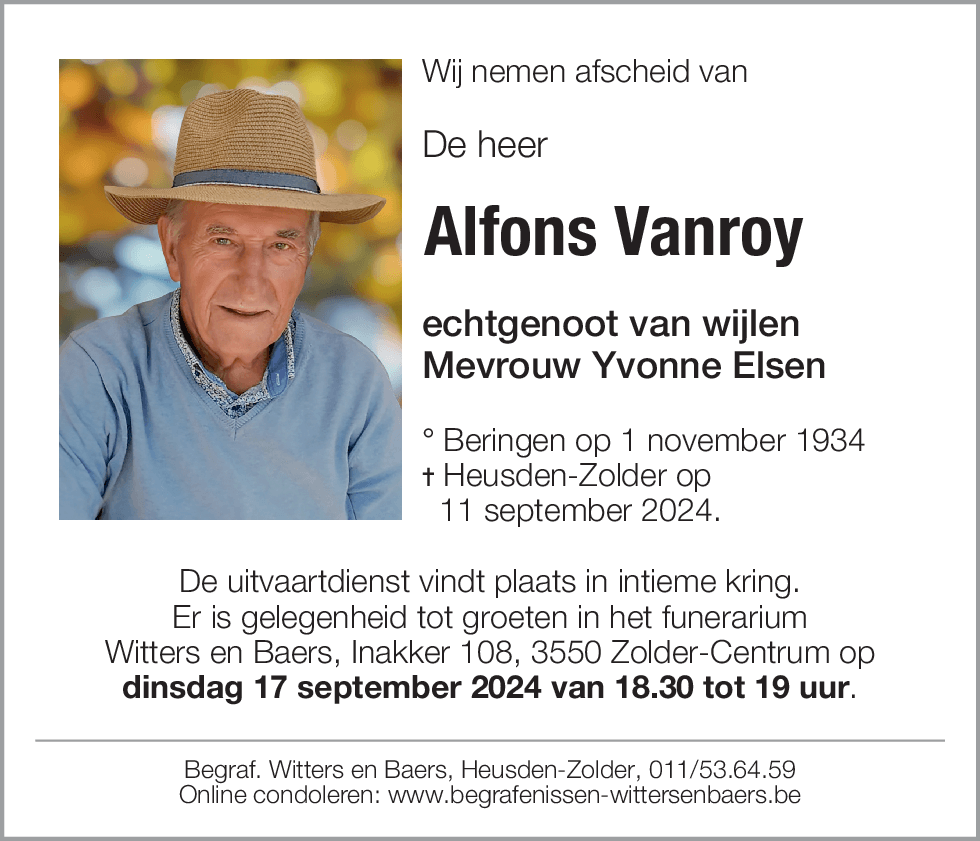 Alfons Vanroy