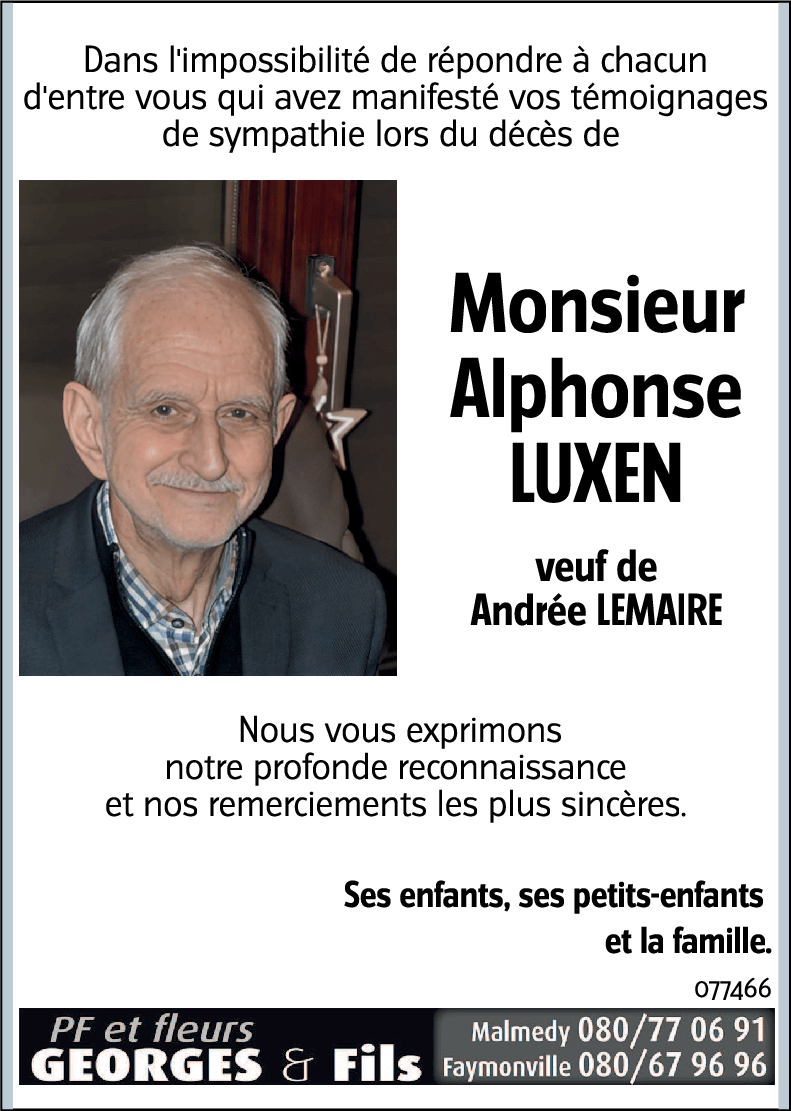 Alphonse LUXEN