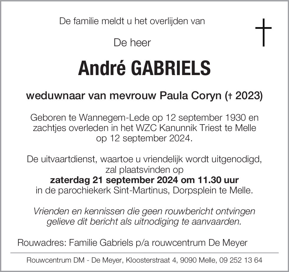 André Gabriels