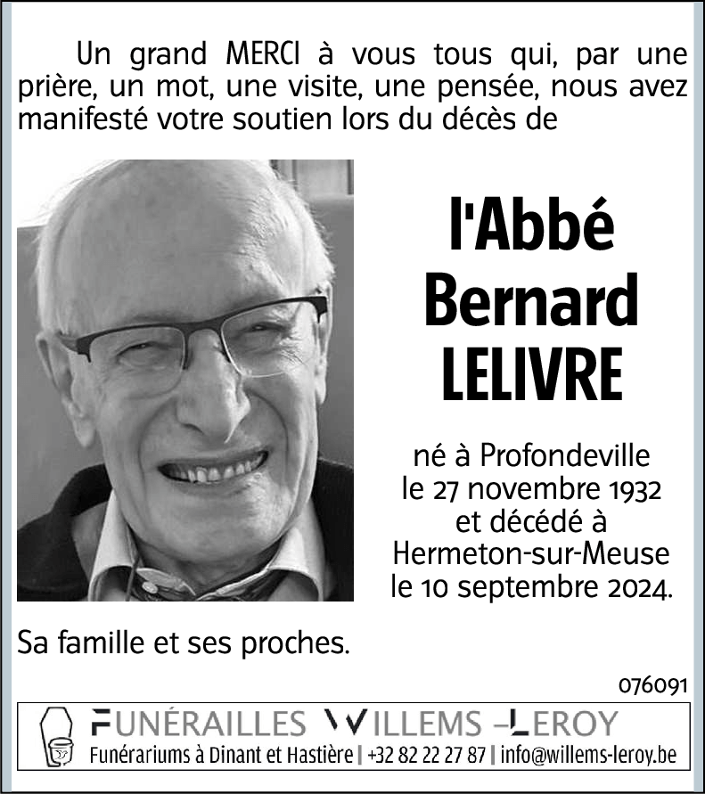 Bernard LELIVRE