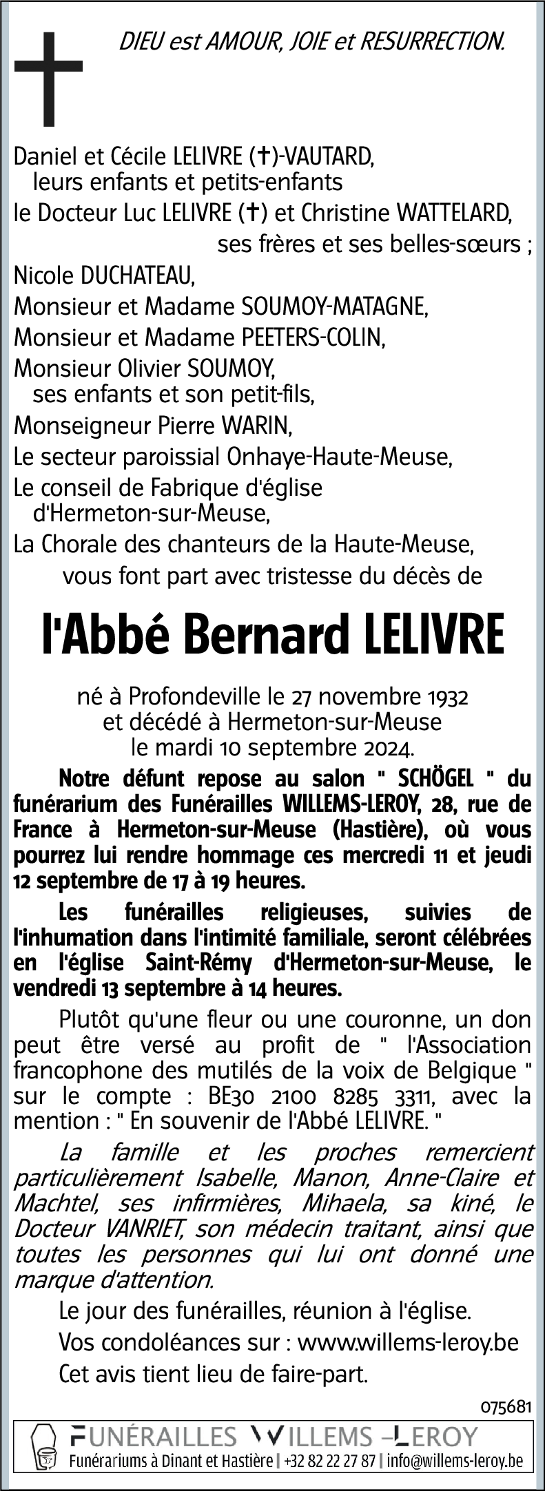 Bernard LELIVRE