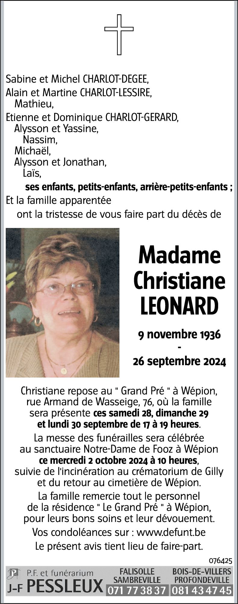 Christiane LEONARD