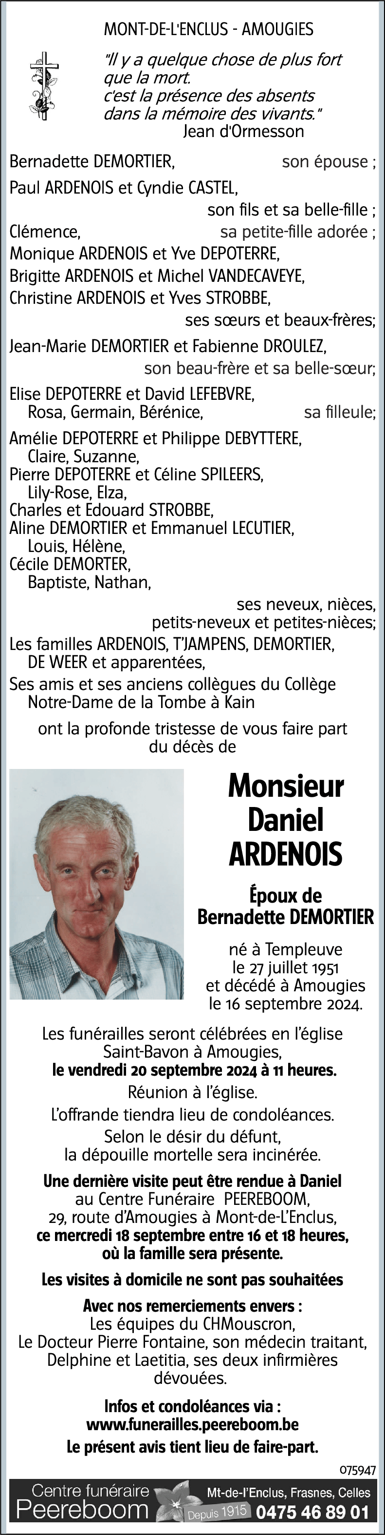 Daniel ARDENOIS