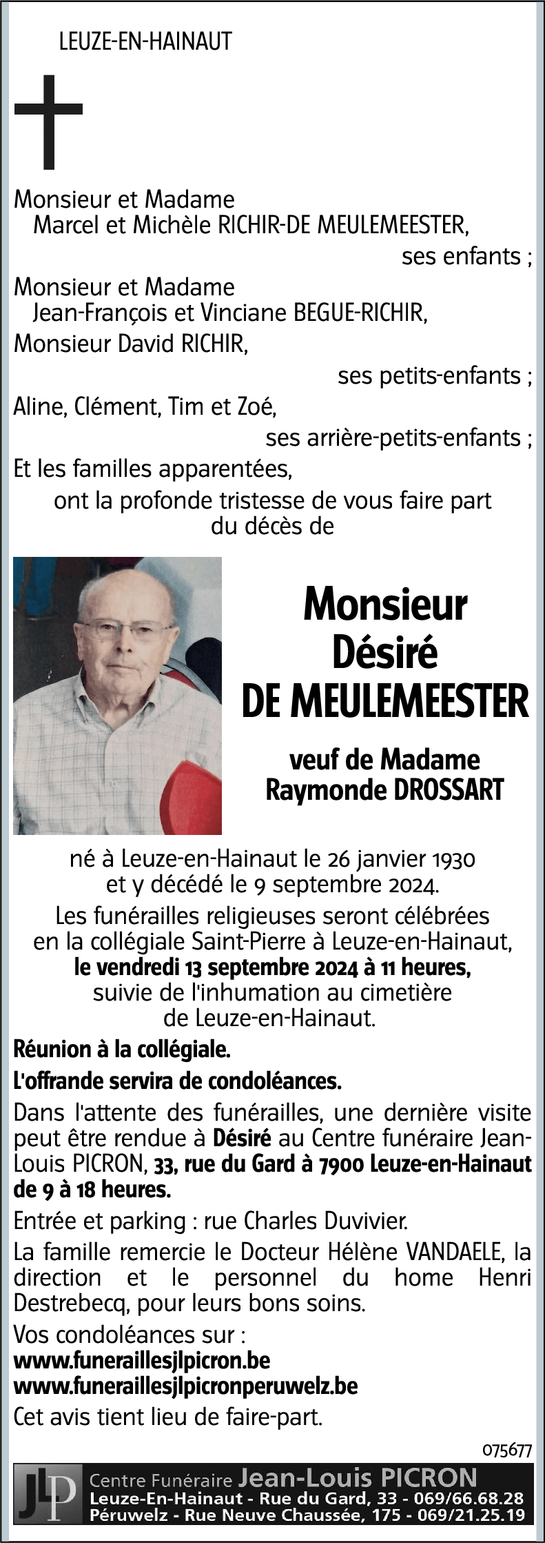 Désiré DE MEULEMEESTER