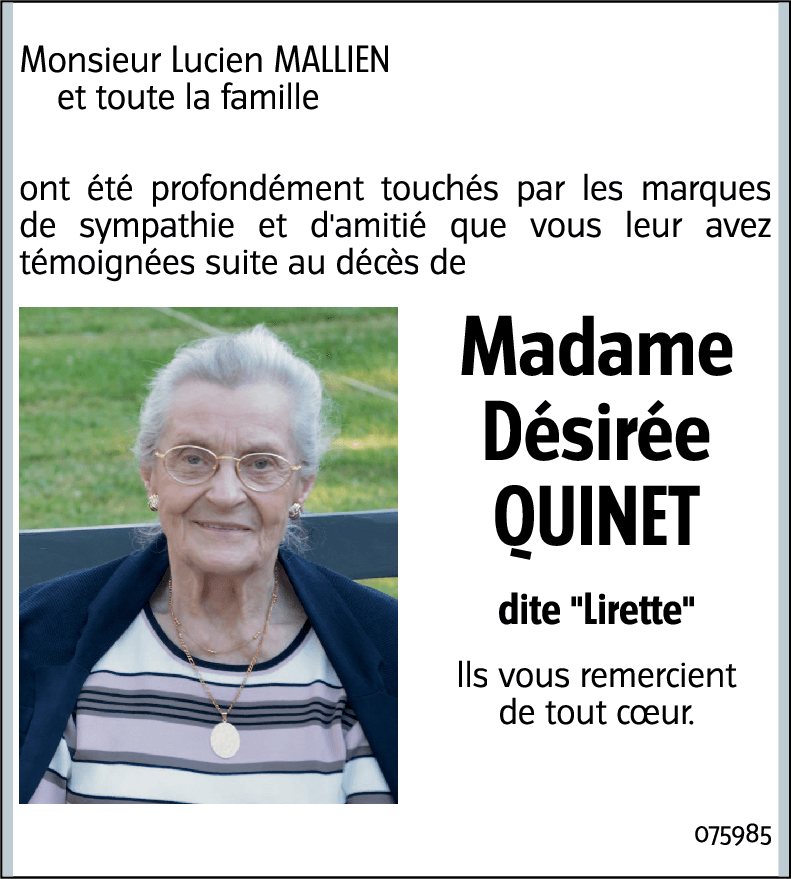 Désirée Quinet