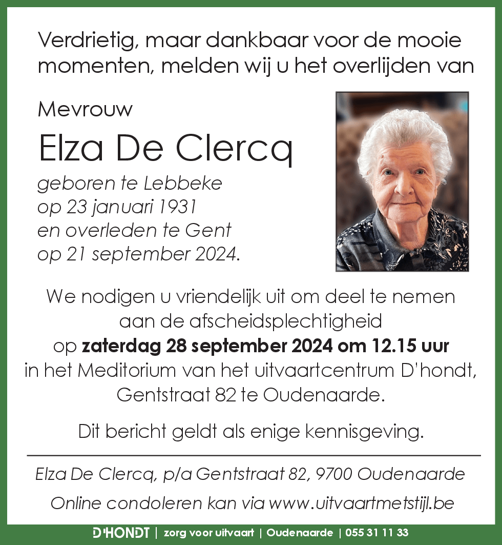 Elza De Clercq