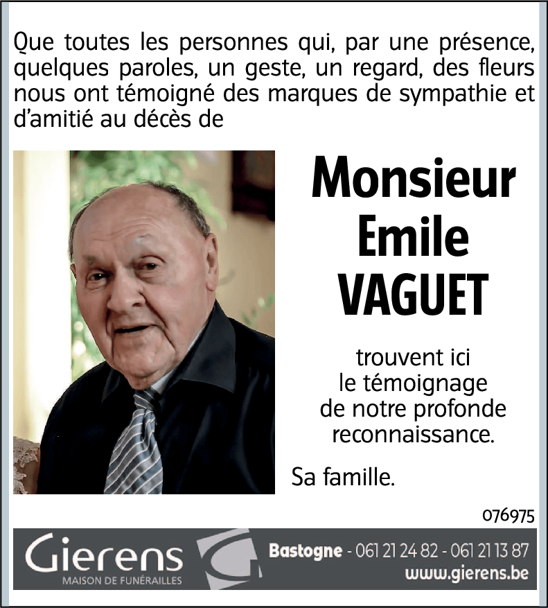 Emile VAGUET
