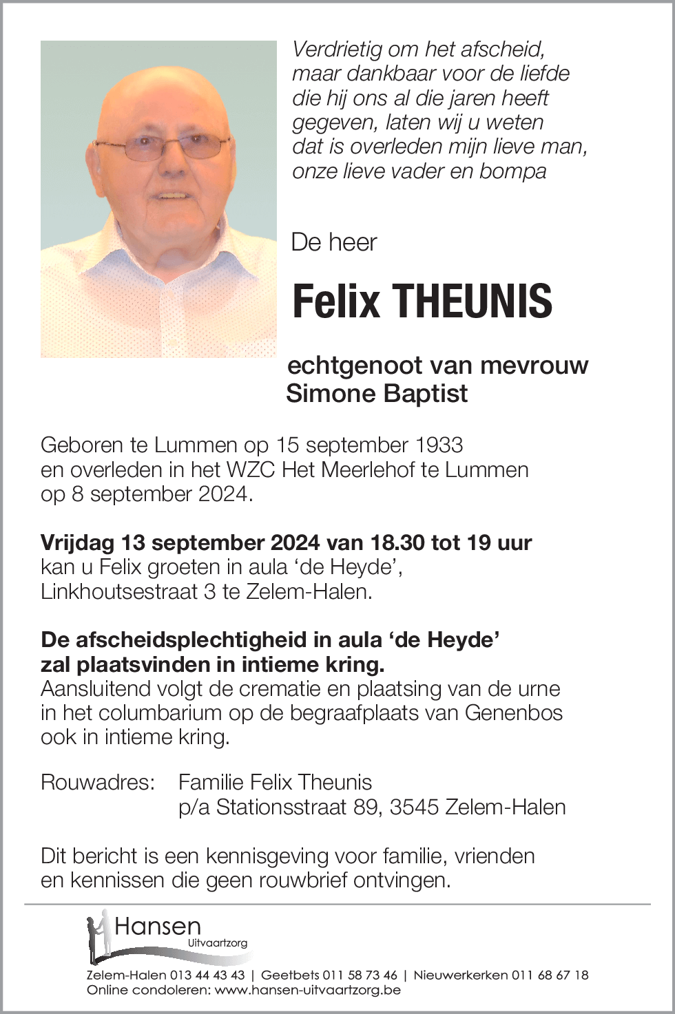 Felix THEUNIS