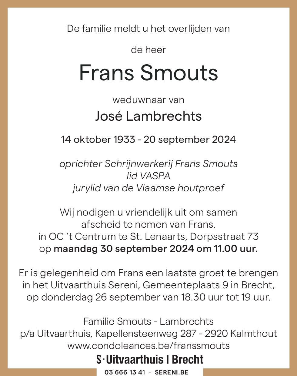 Frans Smouts