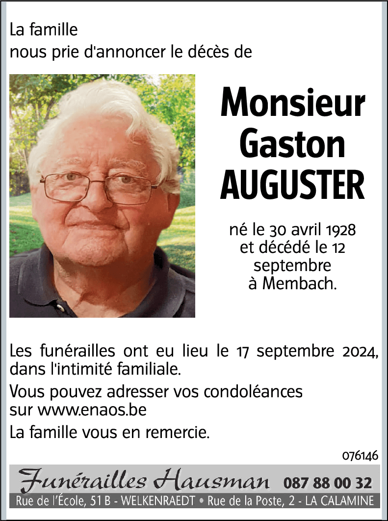 Gaston Auguster