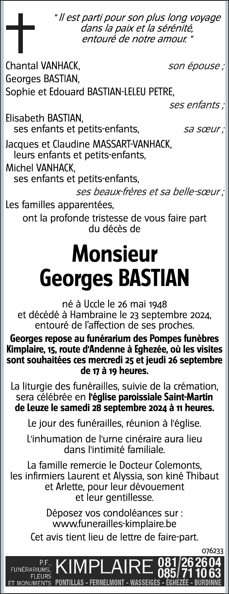 Georges BASTIAN