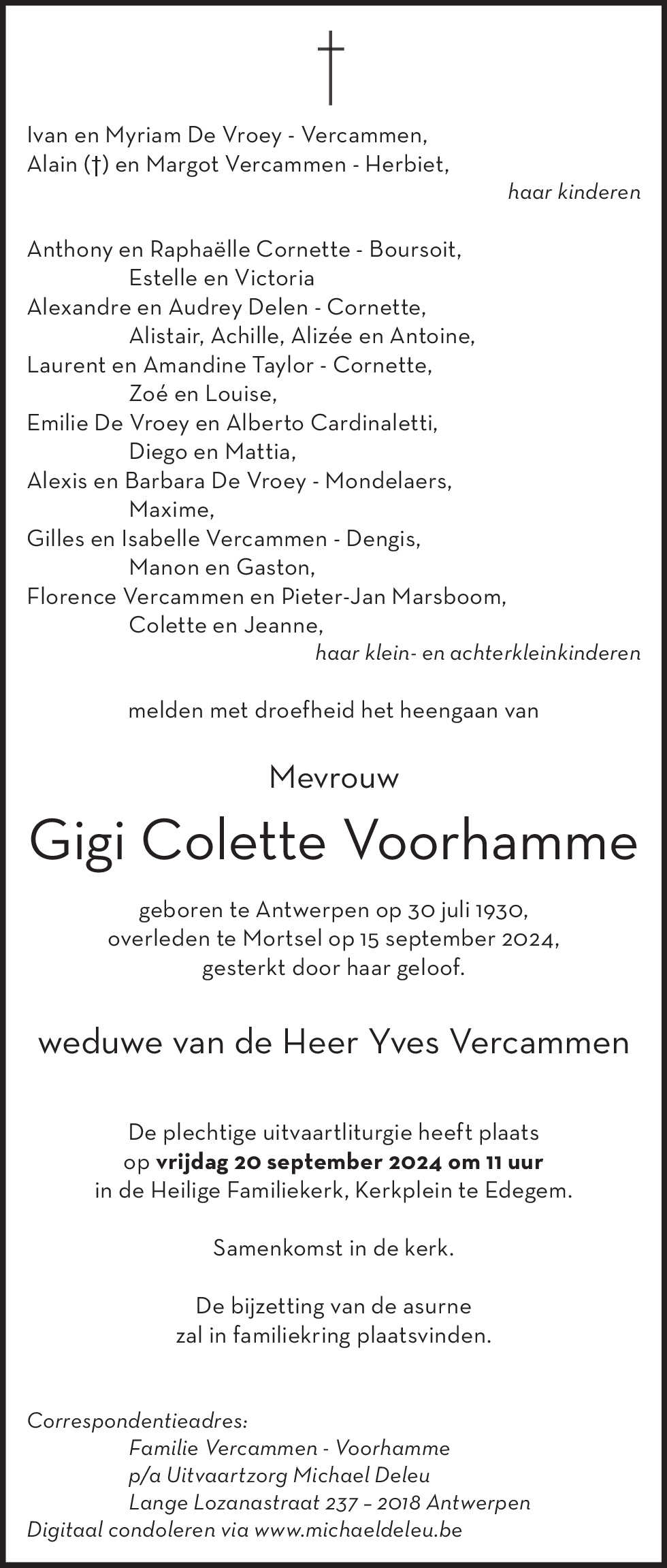 Gilberte Voorhamme