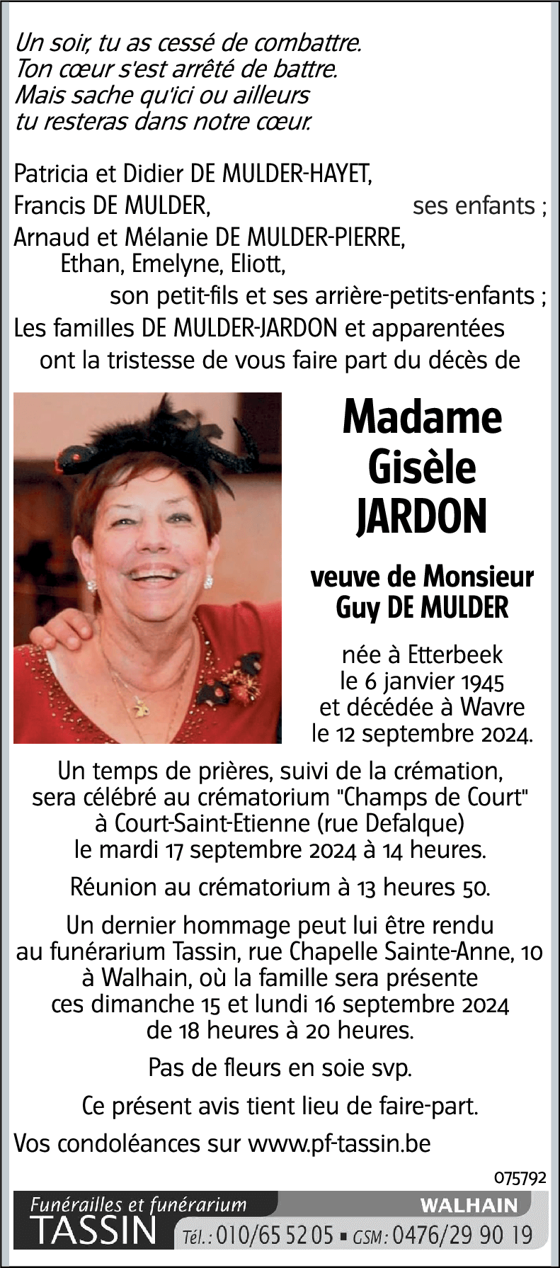 Gisèle JARDON