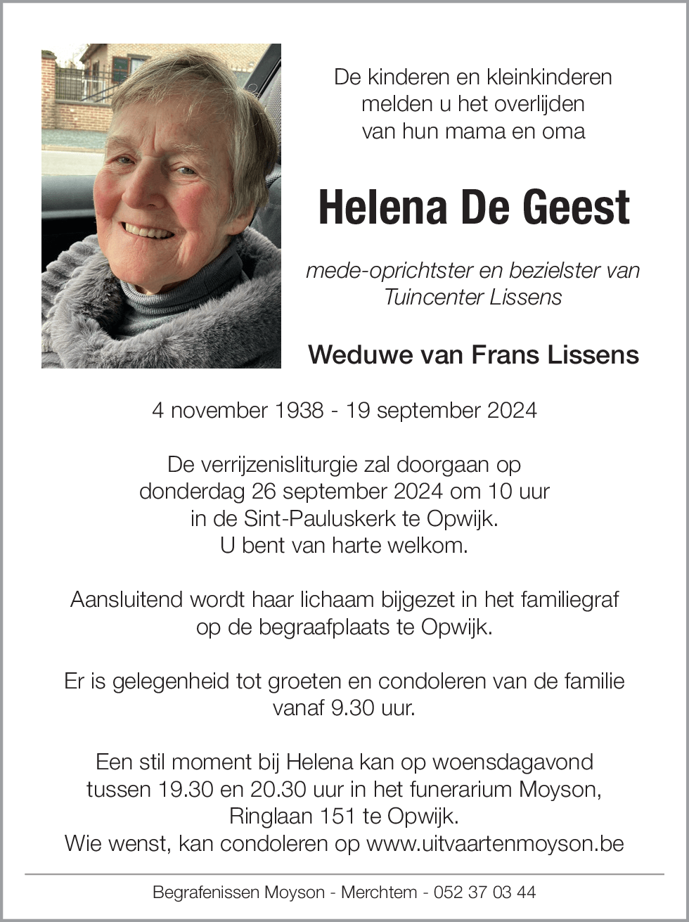 Helena De Geest