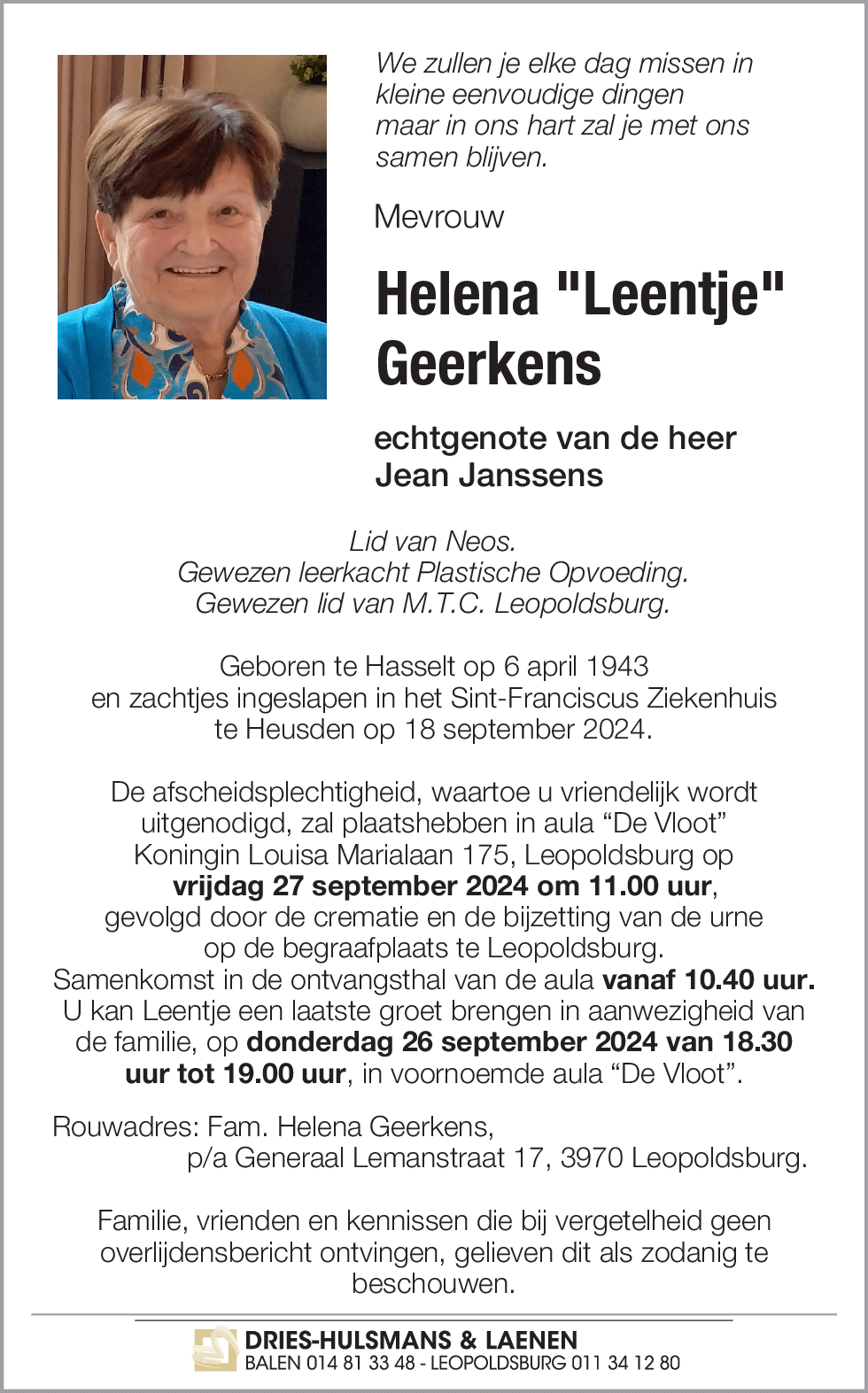 Helena geerkens