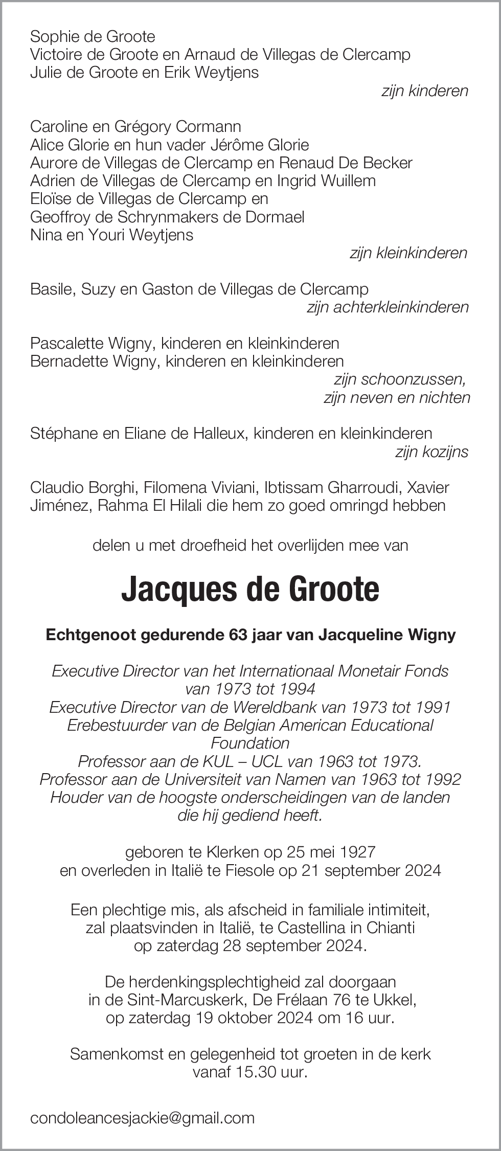 Jacques de Groote