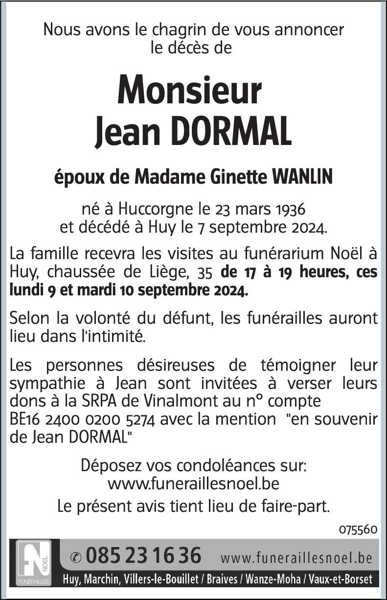 Jean DORMAL