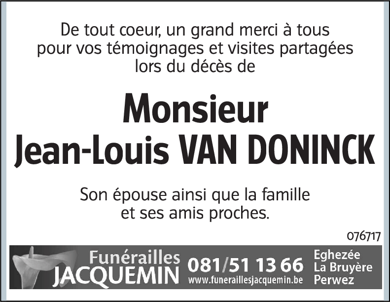 Jean-Louis Van Doninck