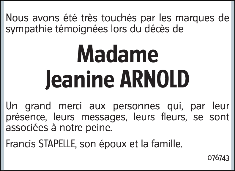 Jeanine Arnold