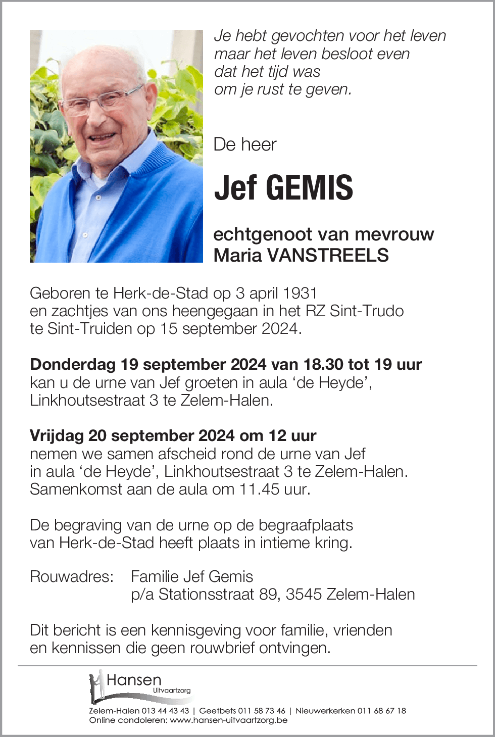 Jef GEMIS