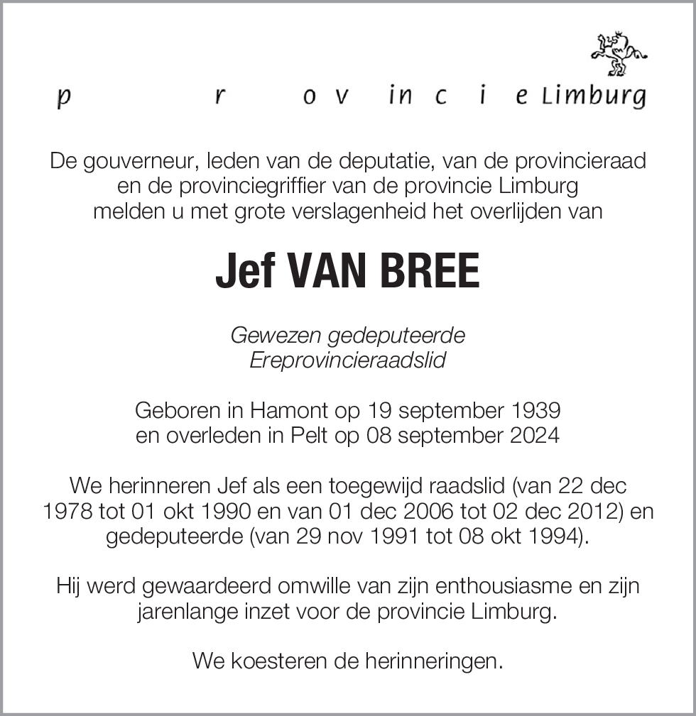 Jef Van Bree