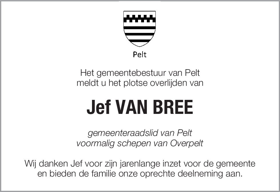 Jef Van Bree