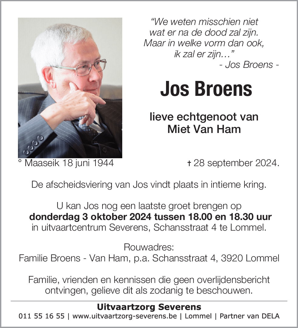 Jos Broens