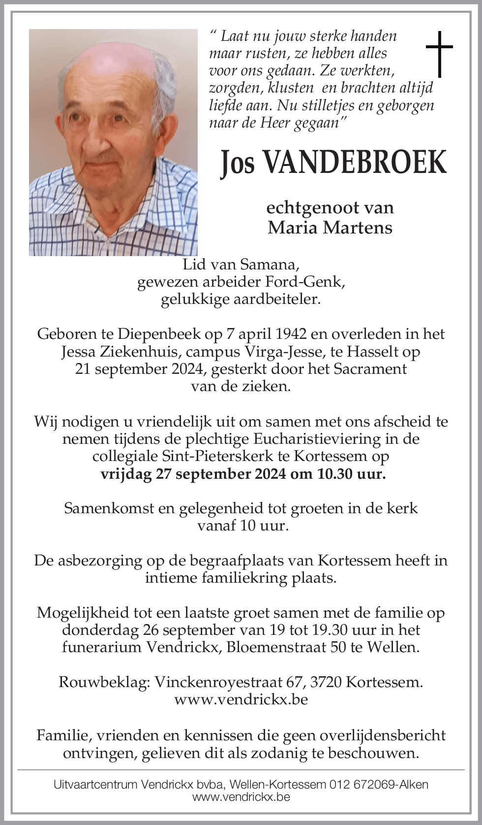 Jos Vandebroek