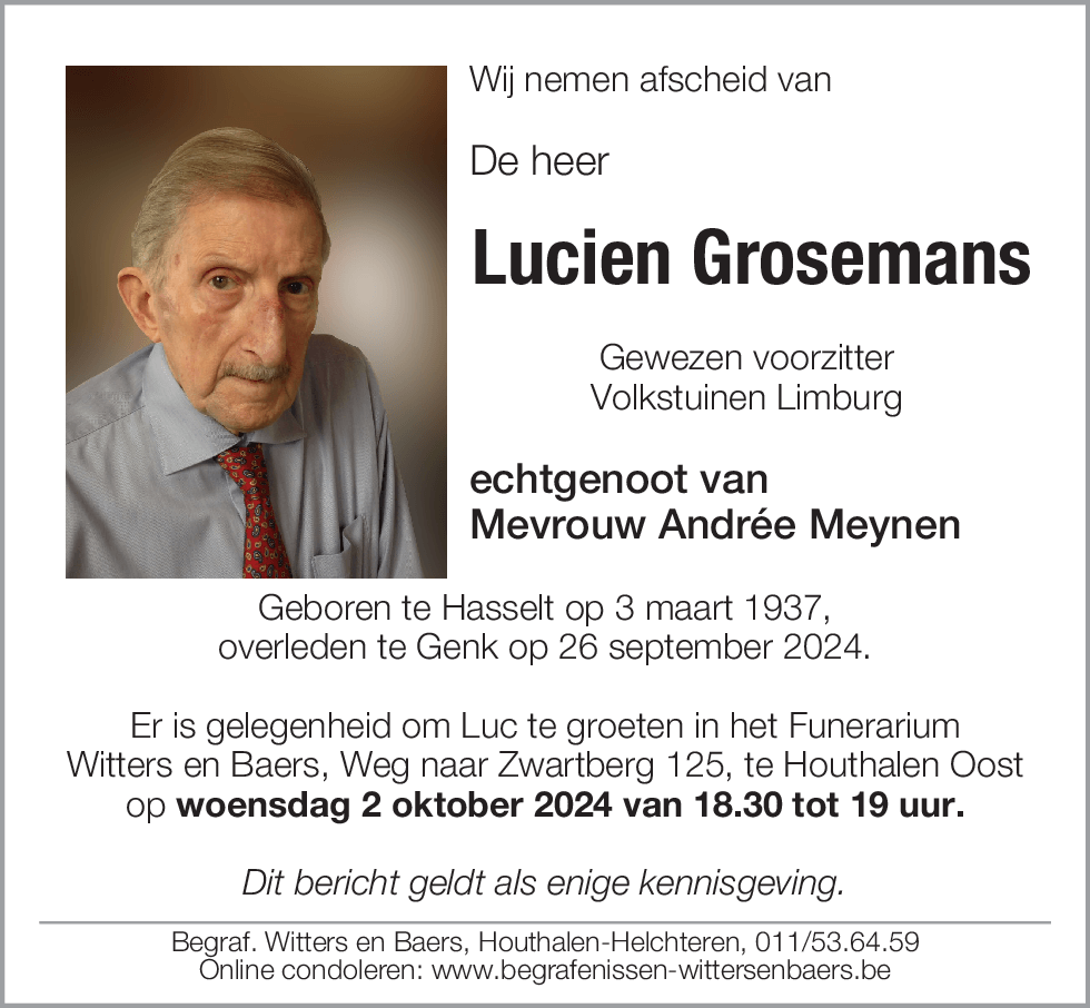 Lucien Grosemans