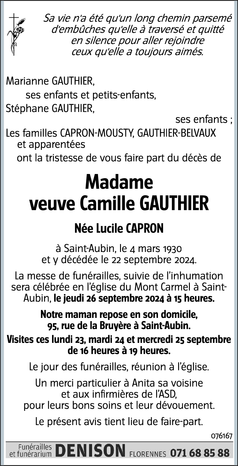 Lucile CAPRON