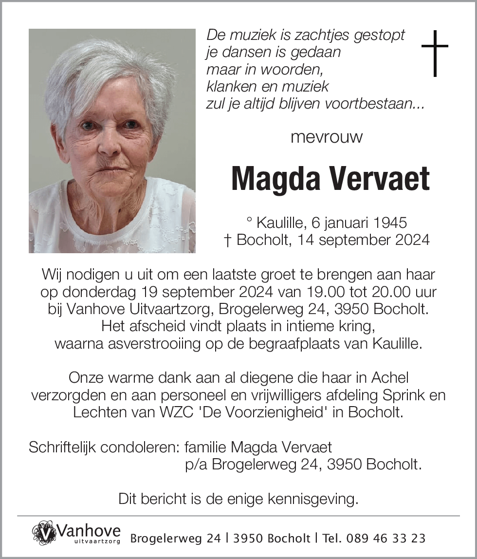 Magda Vervaet