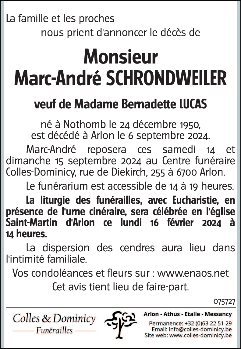 Marc-André SCHRONDWEILER