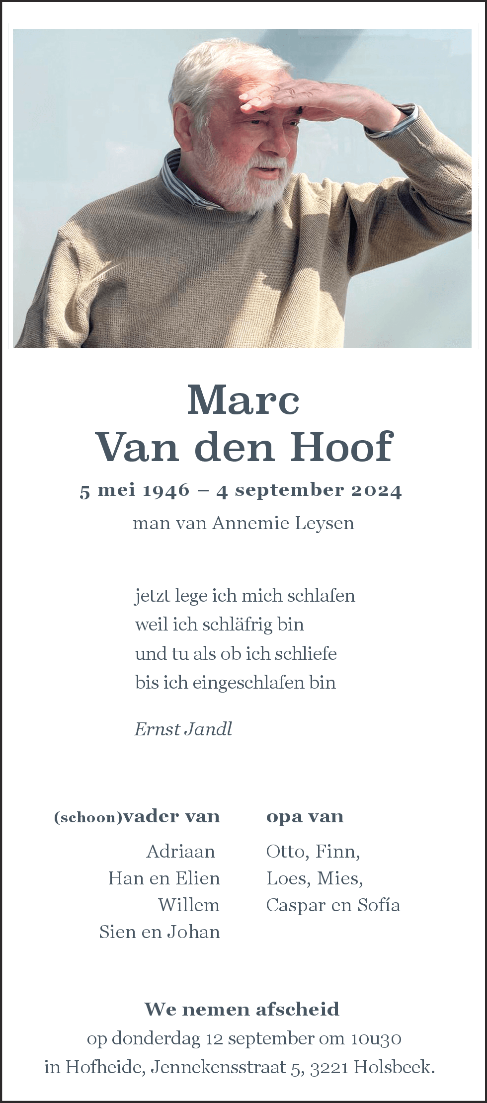 Marc Van den Hoof