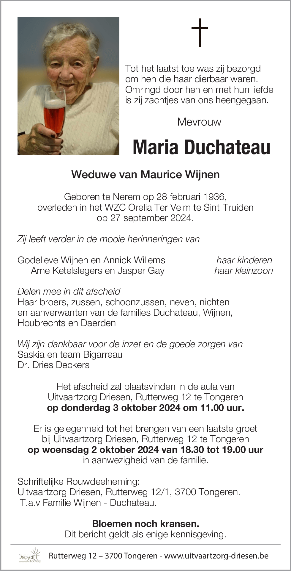 Maria Duchateau