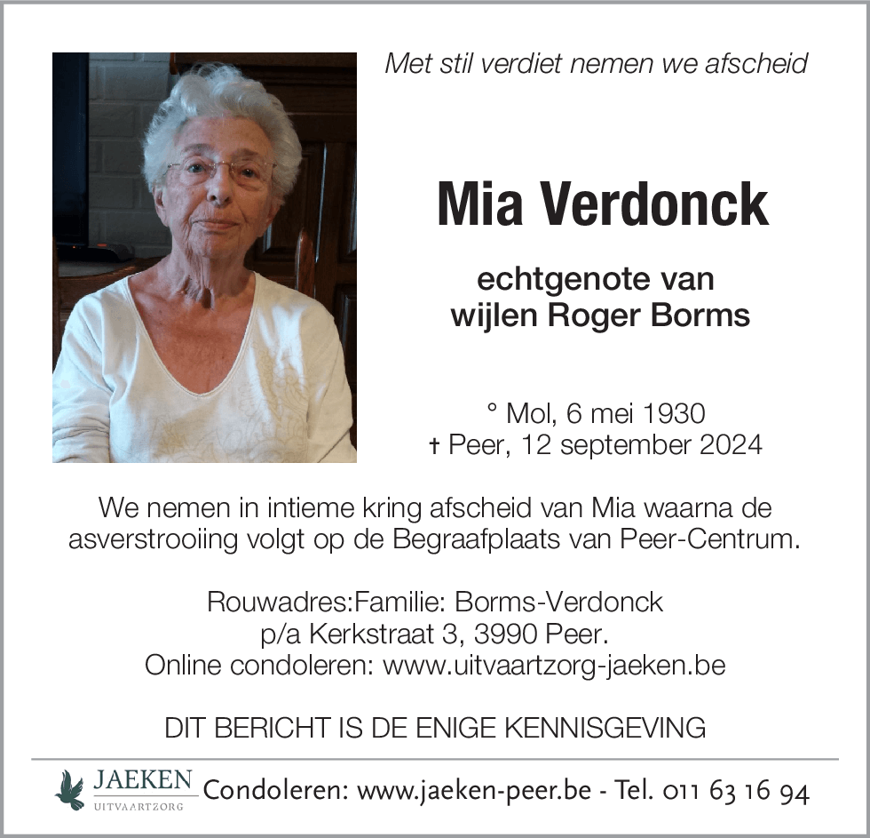 Maria Verdonck