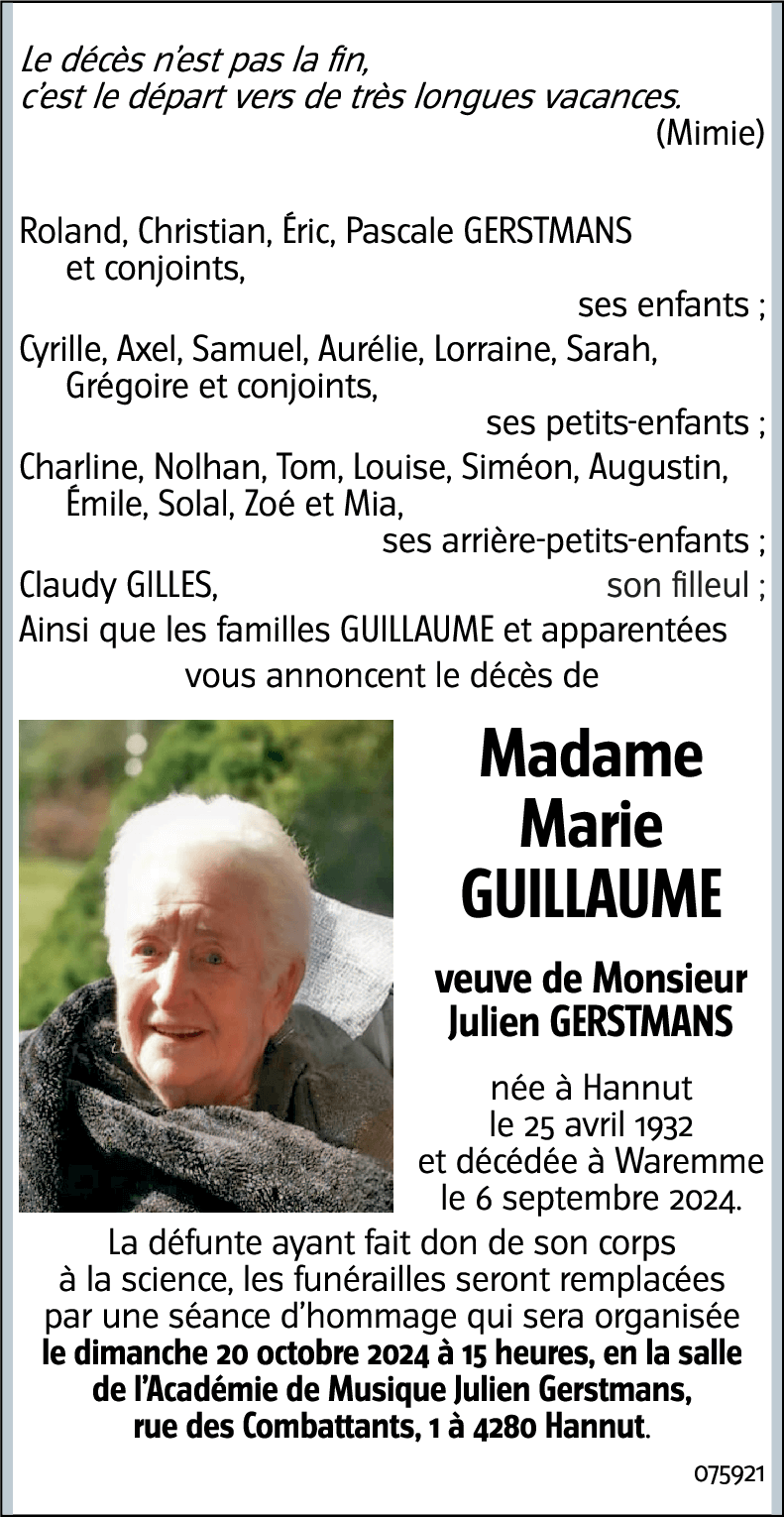 Marie GUILLAUME