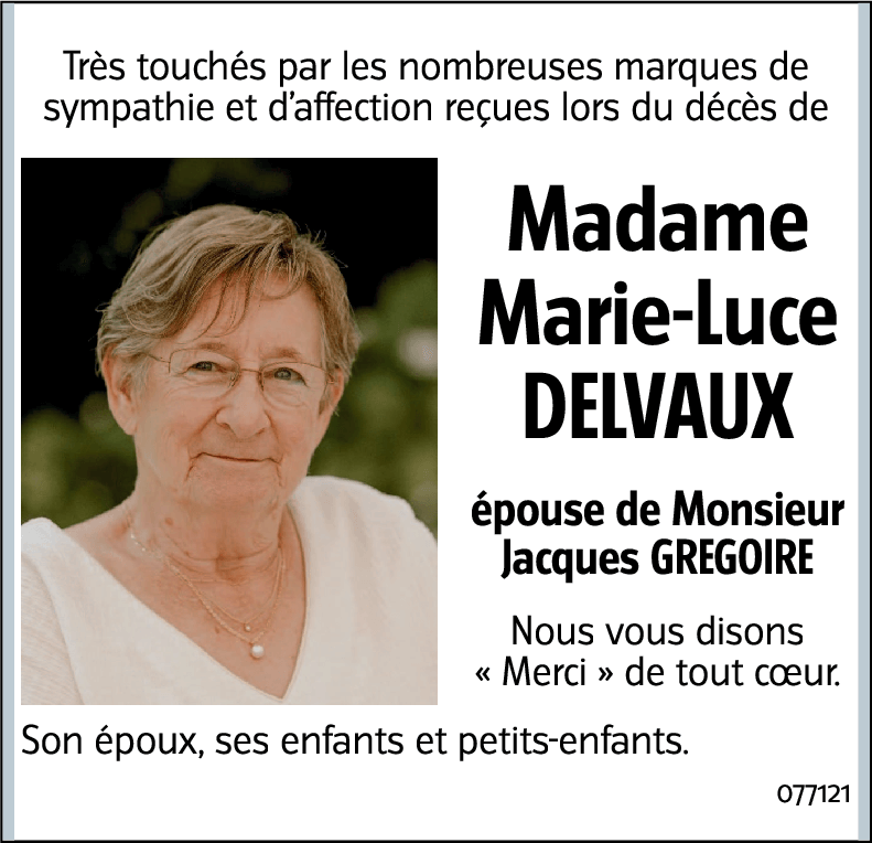 Marie-Luce DELVAUX