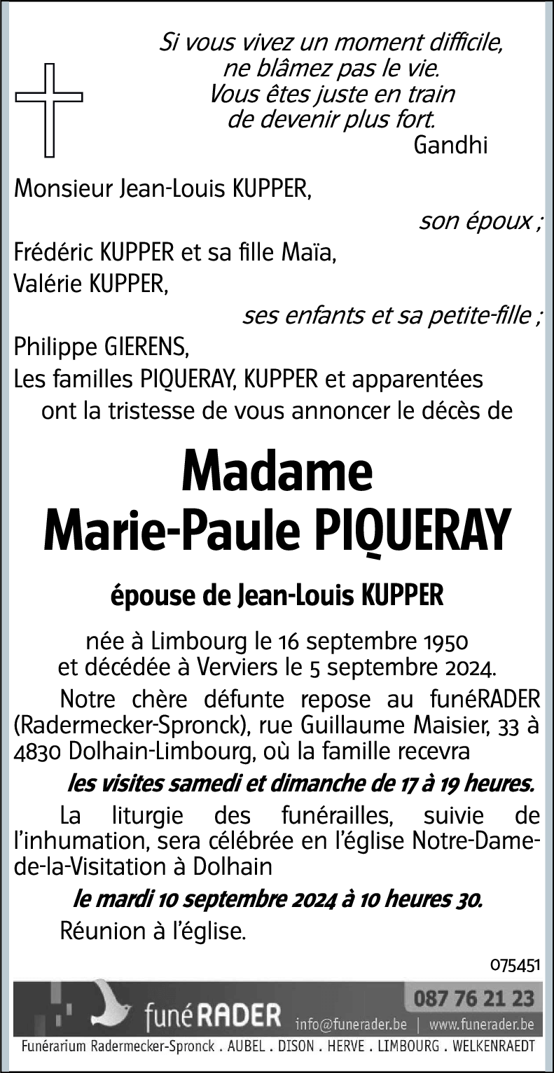 Marie-Paule PIQUERAY