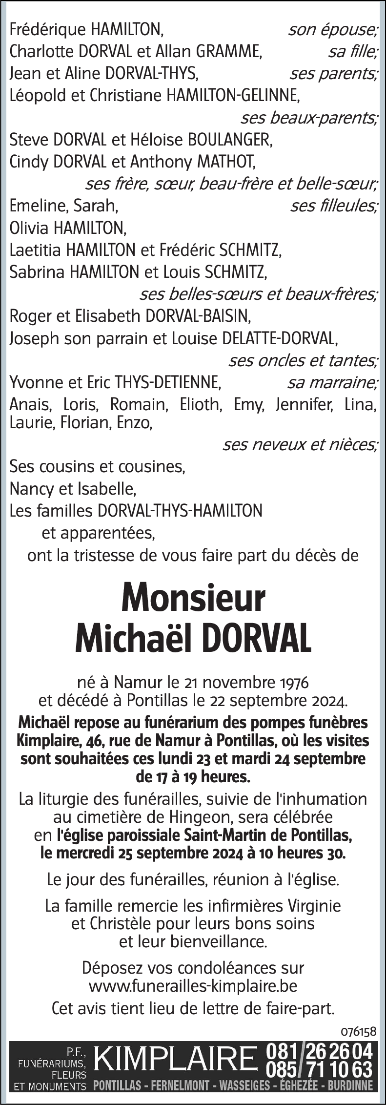 Michaël DORVAL