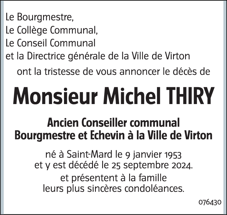 Michel THIRY