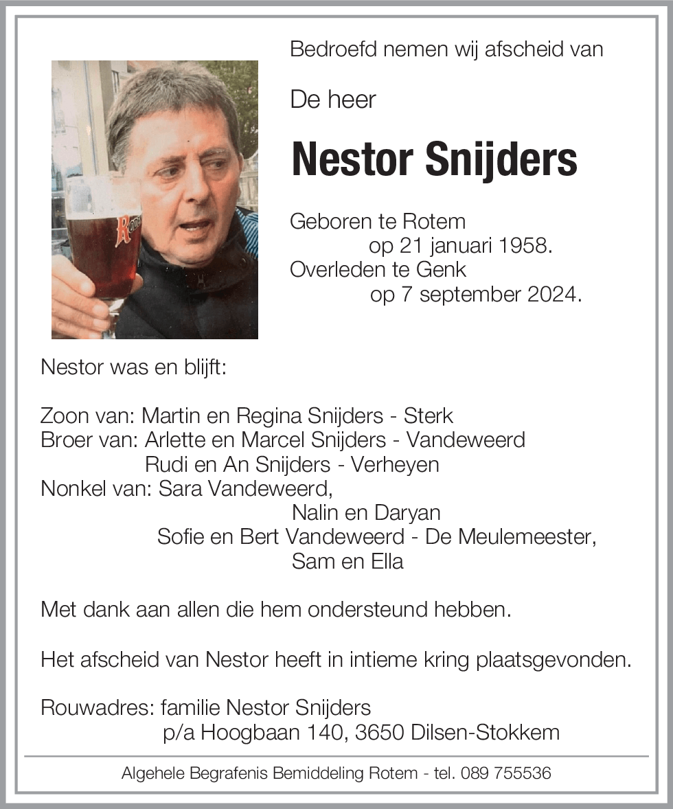 Nestor SNIJDERS